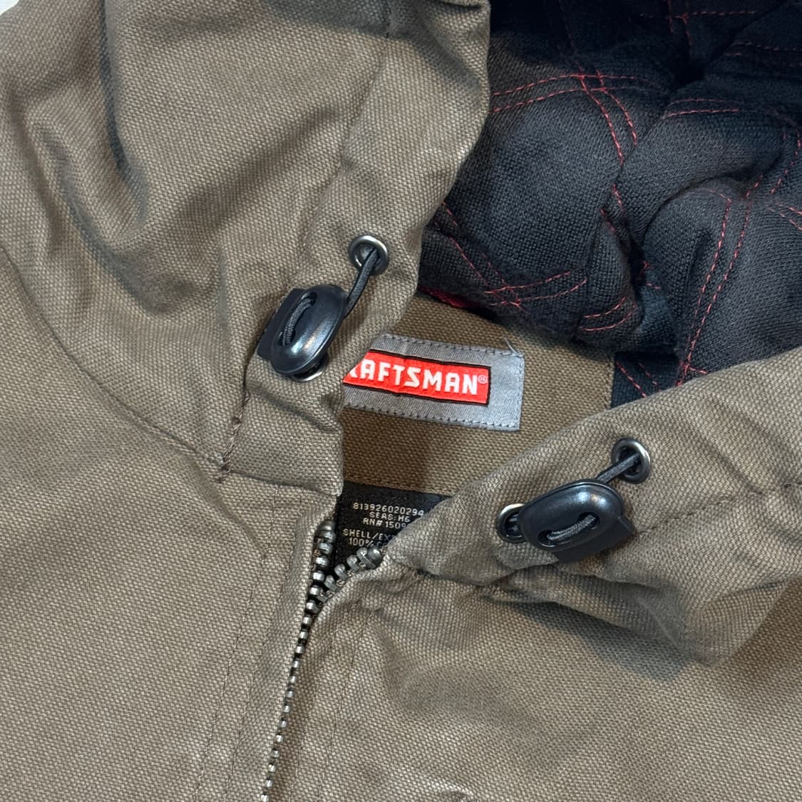 L) 크래프트맨 워크웨어 덕캔버스 액티브 자켓 브라운 상품이미지5