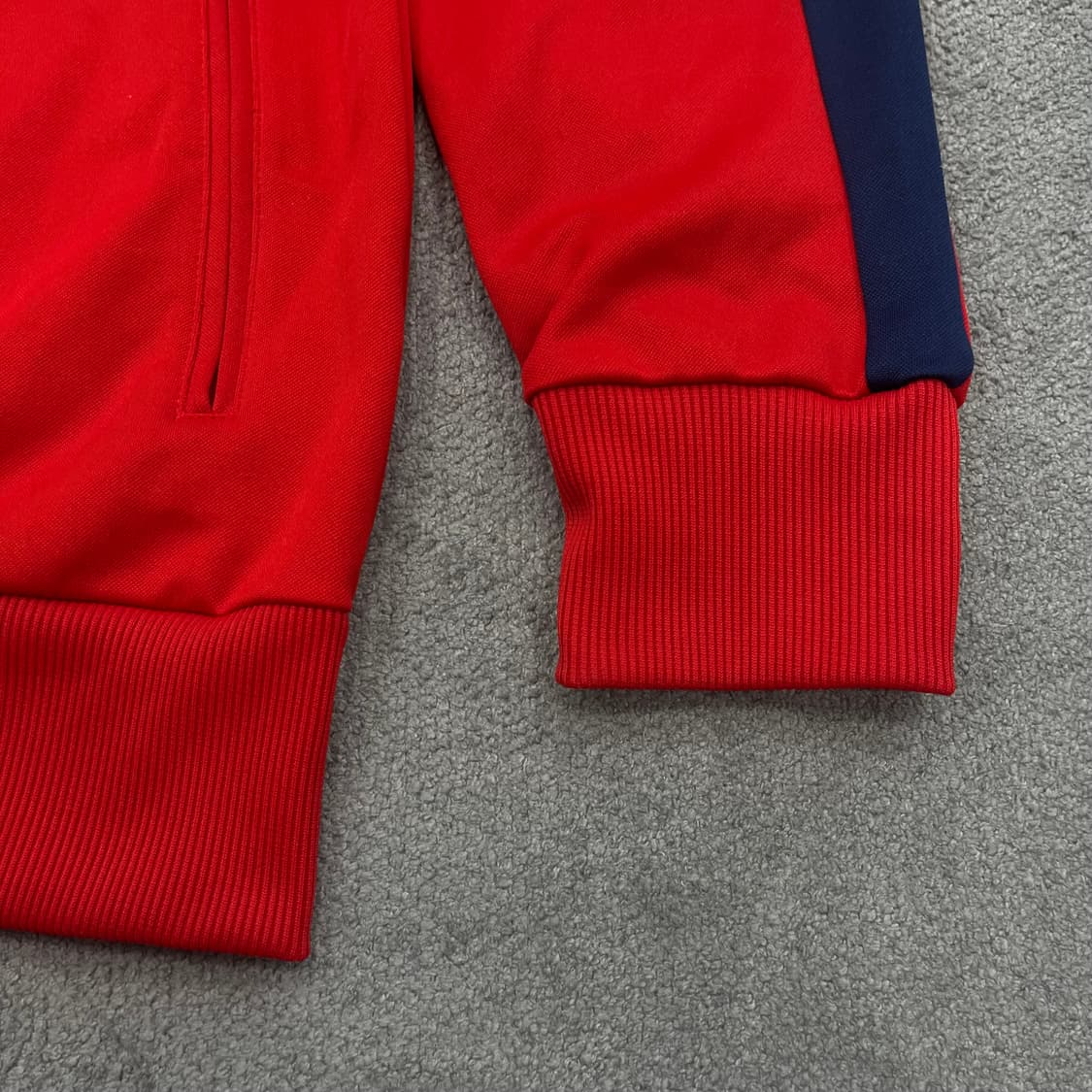 L 푸마 레드/네이비 트랙 자켓 상품이미지4