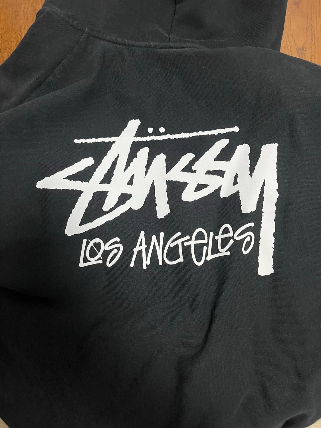 Stüssy 후드 집업 (Black) 상품이미지2