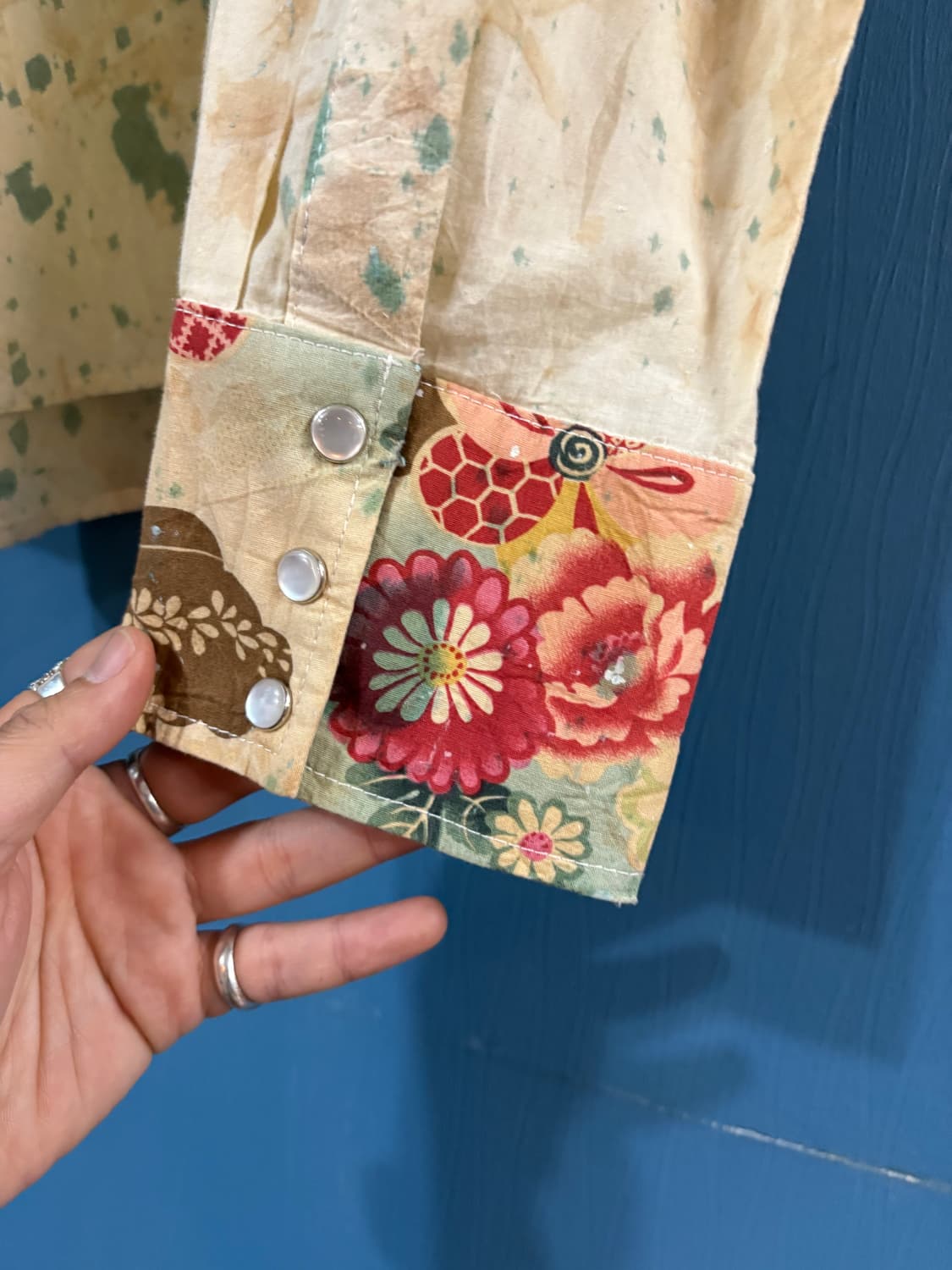 Grail USA Floral vintage Western shirt. 상품이미지4