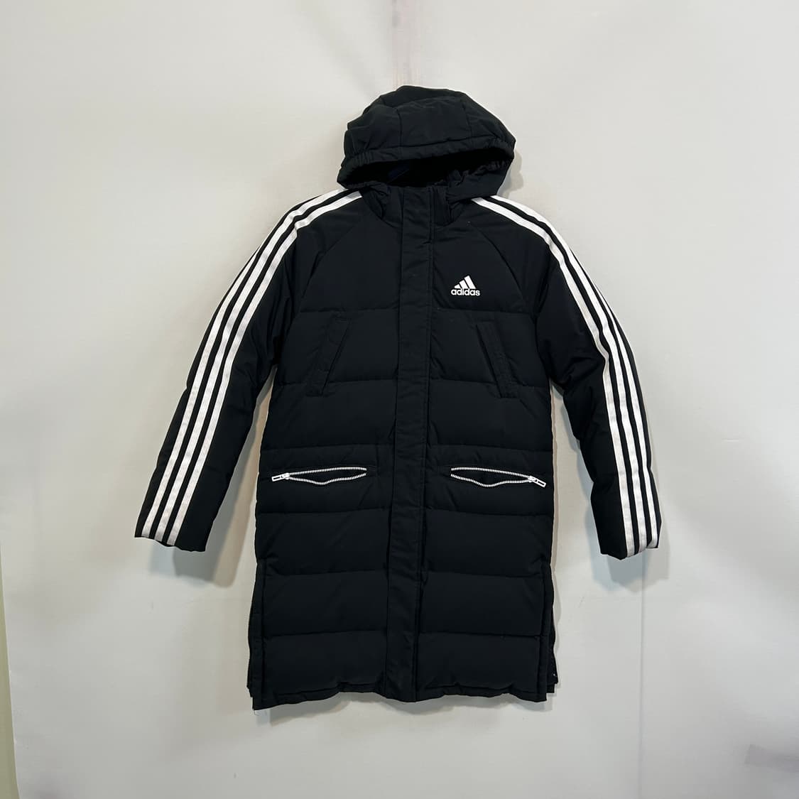 아디다스 키즈 오리털 롱패딩 140 상품이미지1