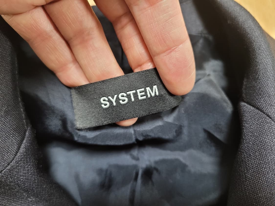 시스템(SYSTEM) 루즈핏 싱글자켓 55-66  상품이미지8