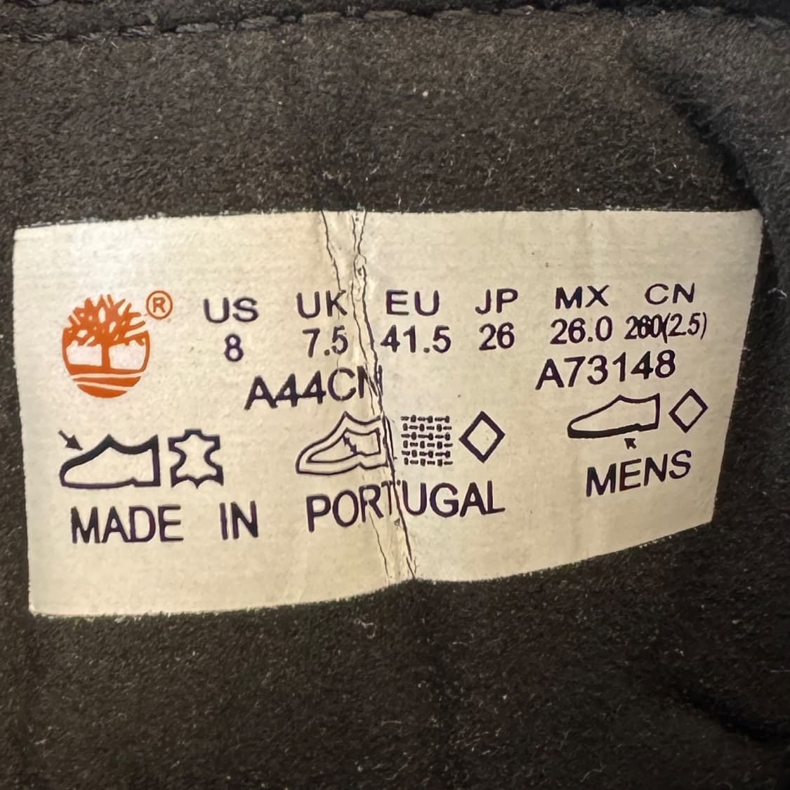 팀버랜드 6인치 워커 부츠 블랙 260 상품이미지6