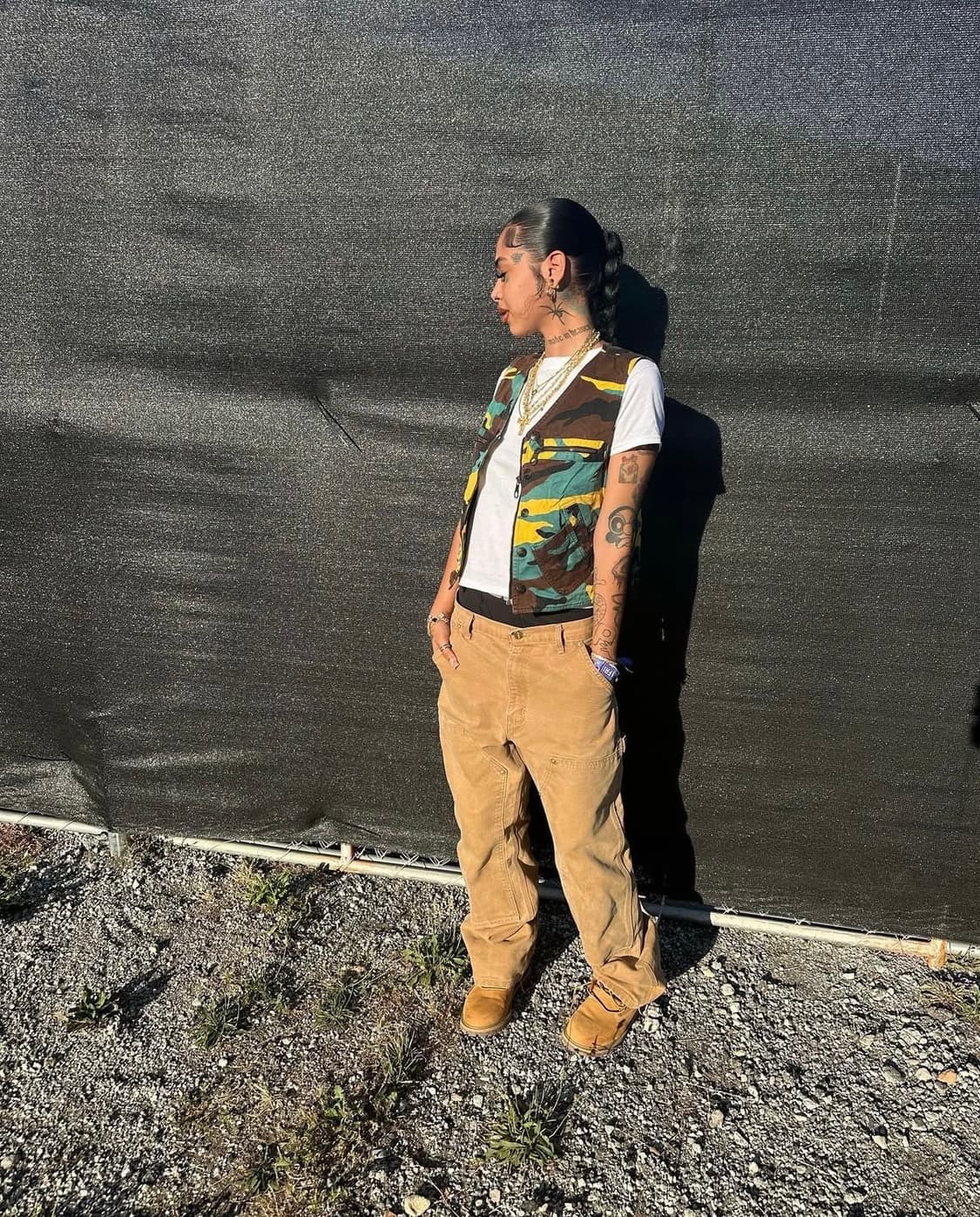 칼하트 더블니 OG USA 32x34 지오 착용 상품이미지1