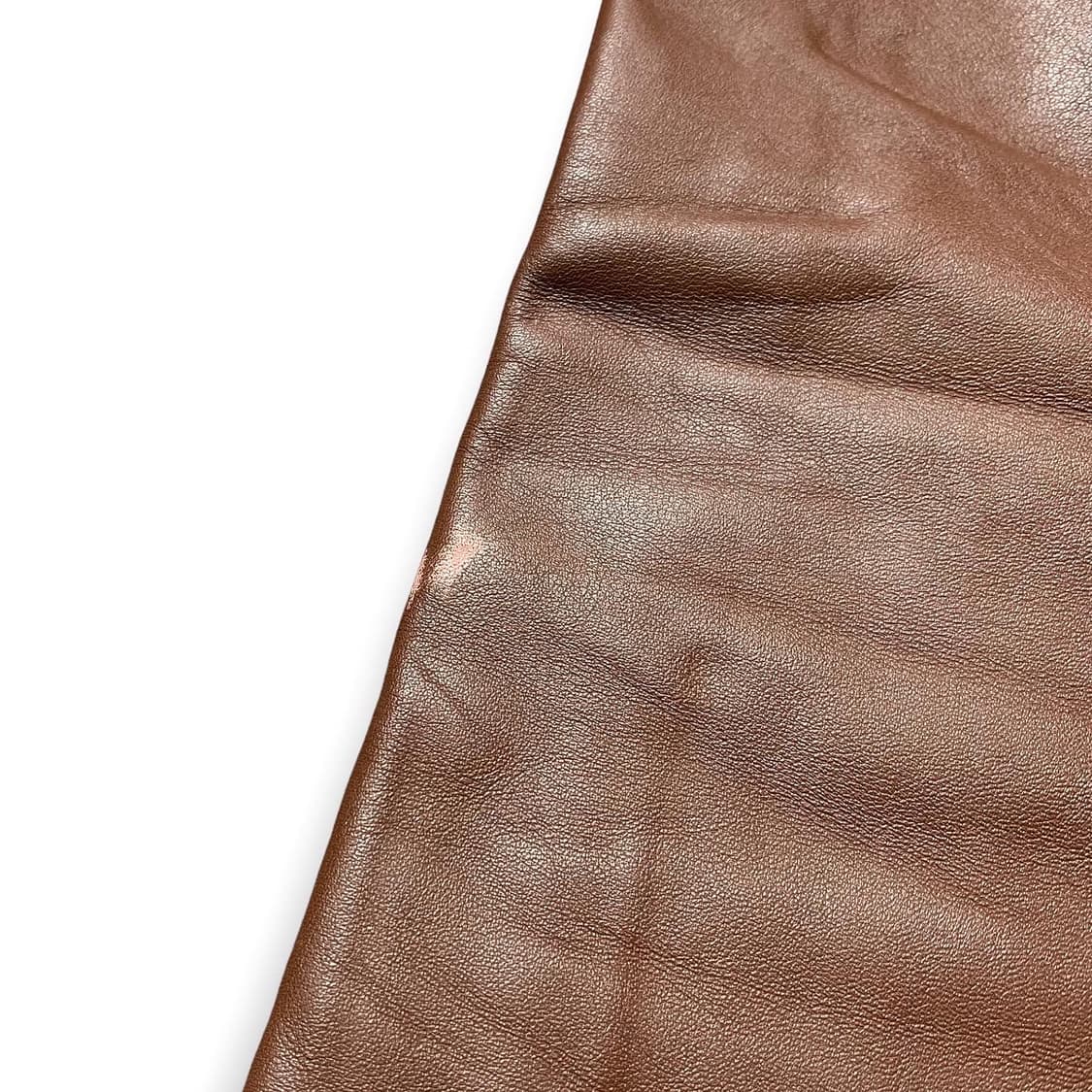 Met’z 브라운 카우 레더 팬츠 상품이미지8