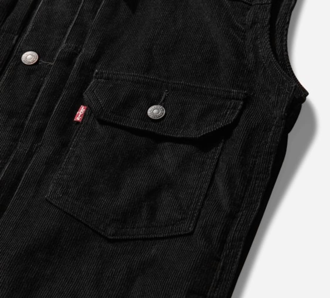 리바이스 x 언더커버 피나클 타입2 트러커 자켓 블랙 상품이미지5