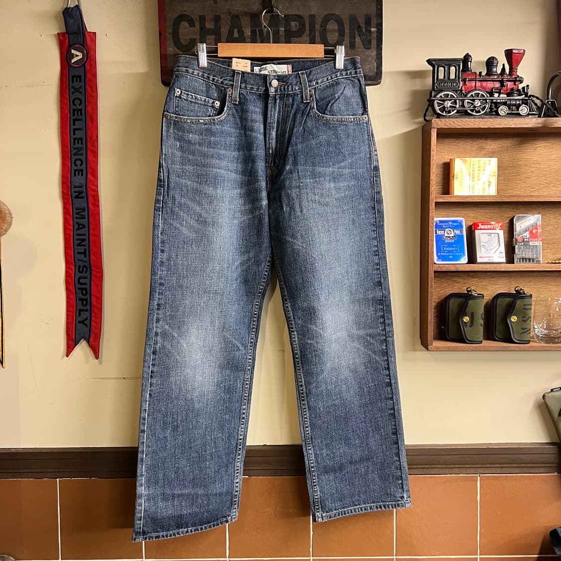 00's 리바이스 569 데님 31x30 Size (32인치) 데드스탁 상품이미지1