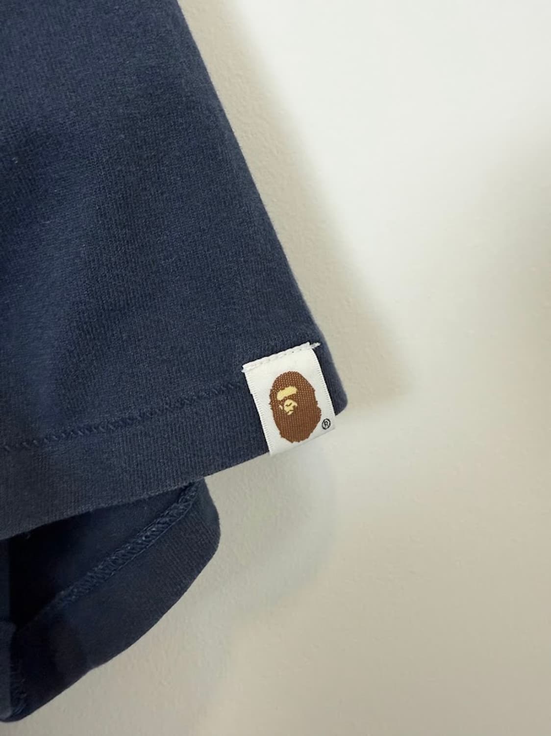 베이프 샤크 반팔 네이비 상품이미지5