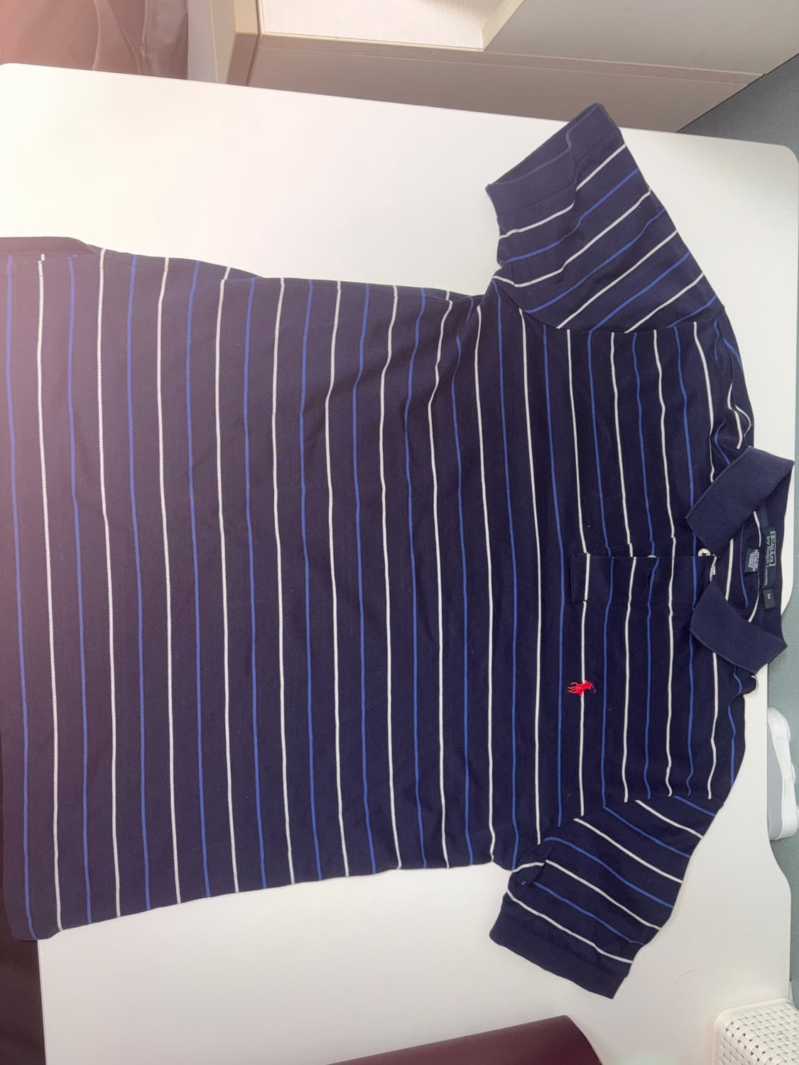 빈티지 폴로 반팔셔츠 m 상품이미지4