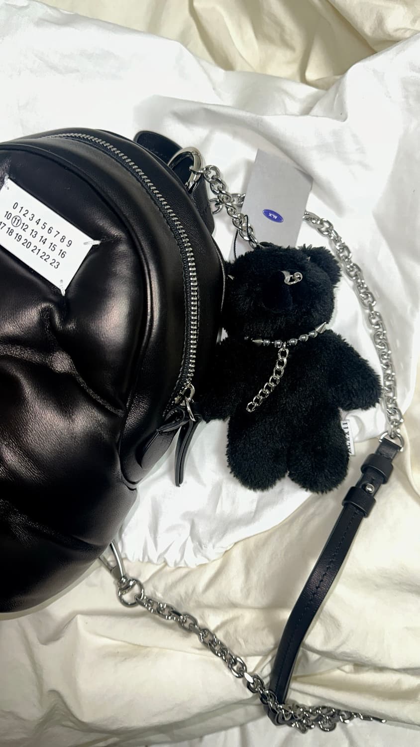 메종 마르지엘라 글램 슬램 백팩 블랙 상품이미지2