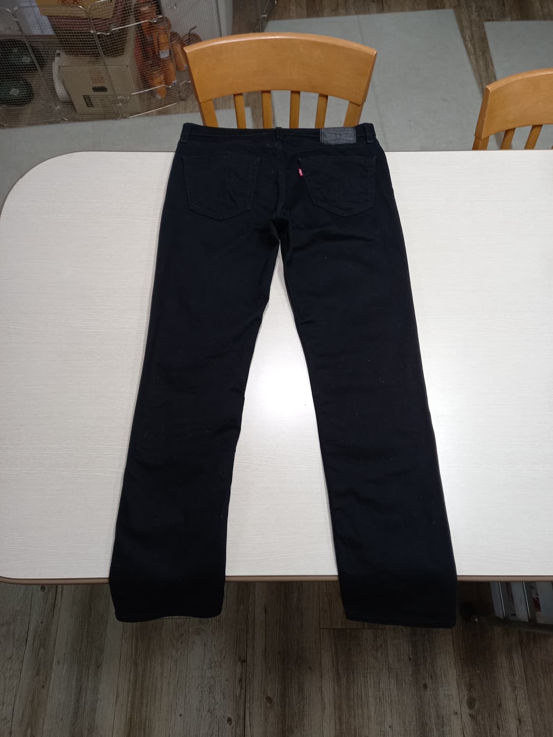 34 리바이스511 스판 슬림일자진 블랙 34-570 상품이미지2