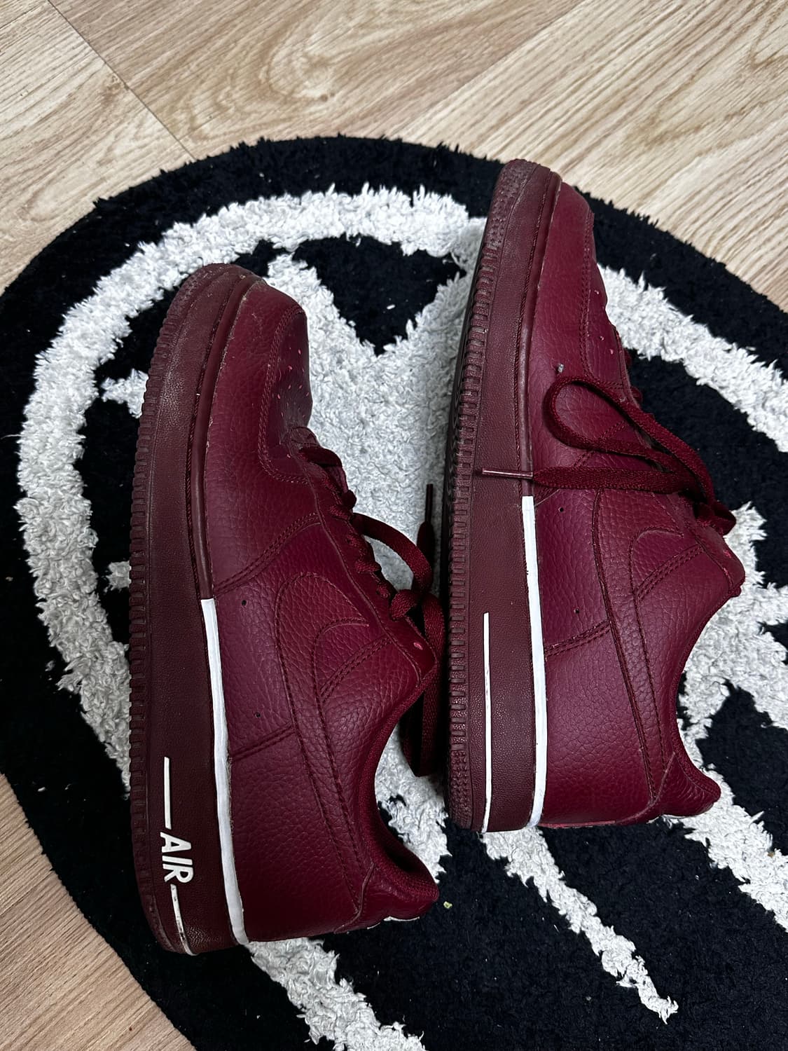 나이키 에어포스1 로우 버건디 265 상품이미지1