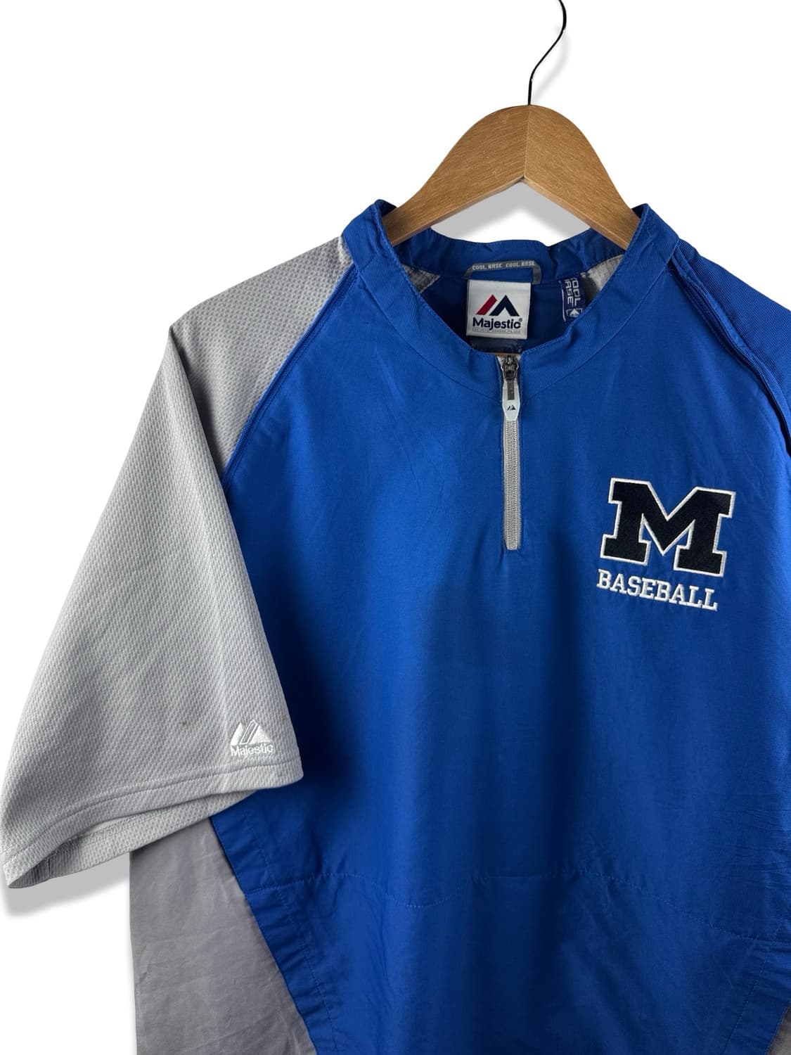 마제스틱 탈부착 베이스볼 블루 웜업1871 상품이미지3