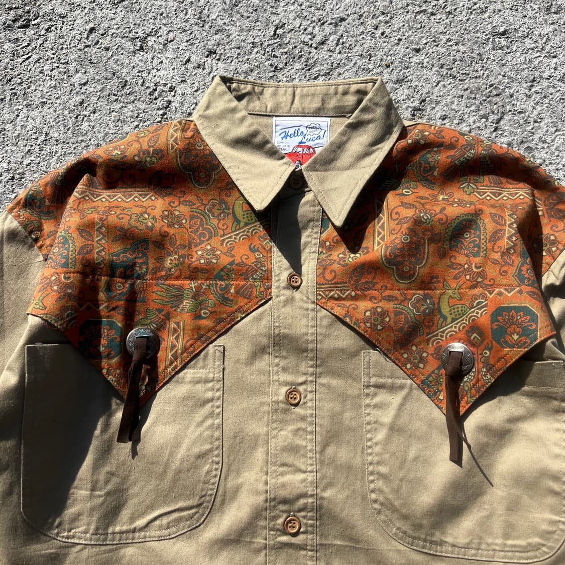 빈티지 웨스턴 셔츠 상품이미지2