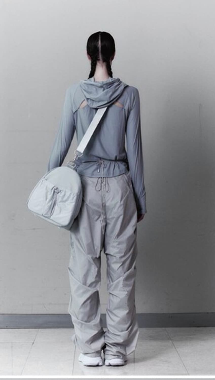 오호스 BACK SLIT JERSEY HOODIE-GREY 상품이미지4