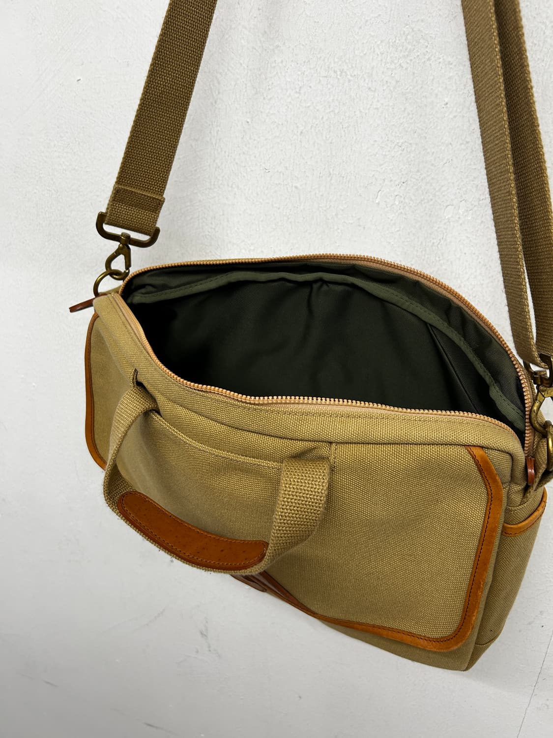 SAZABY 사자비 캔버스 브리프케이스 상품이미지4