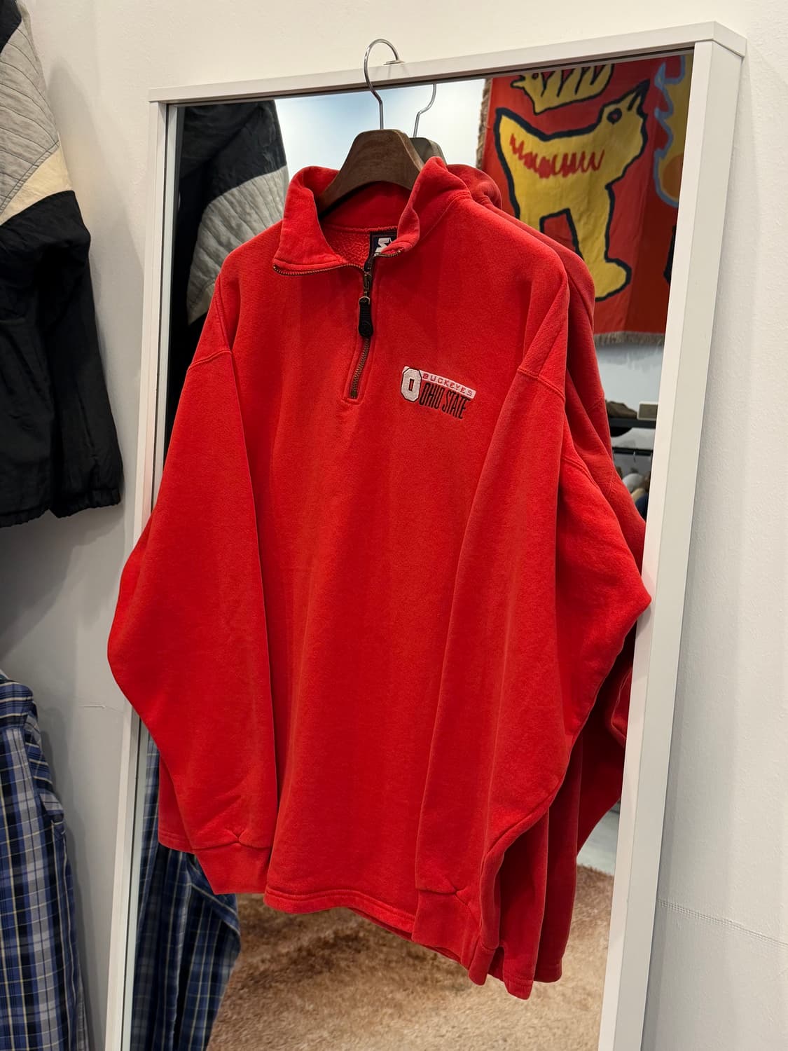 90s Starter 스타터 하프 집업 스웻셔츠 (made in USA) 상품이미지1