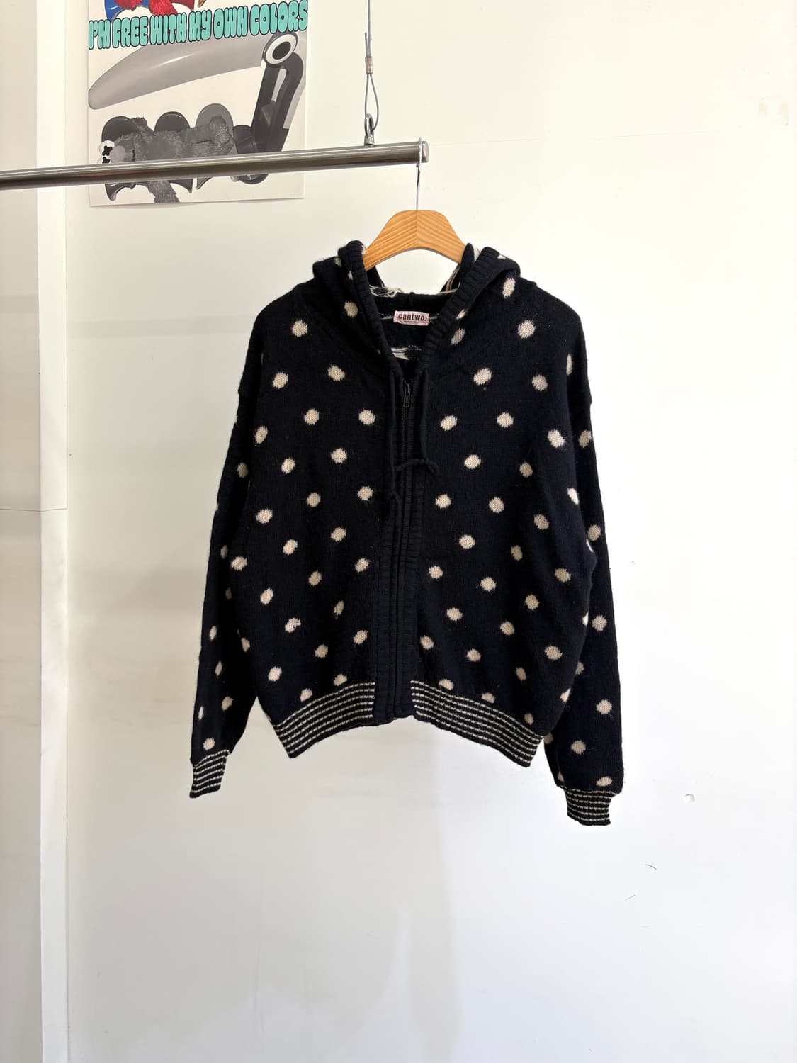 CANTWO 니트집업 상품이미지1