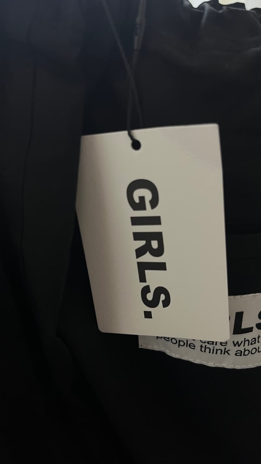 GIRLS WIDE PANTS - BLACK 상품이미지6
