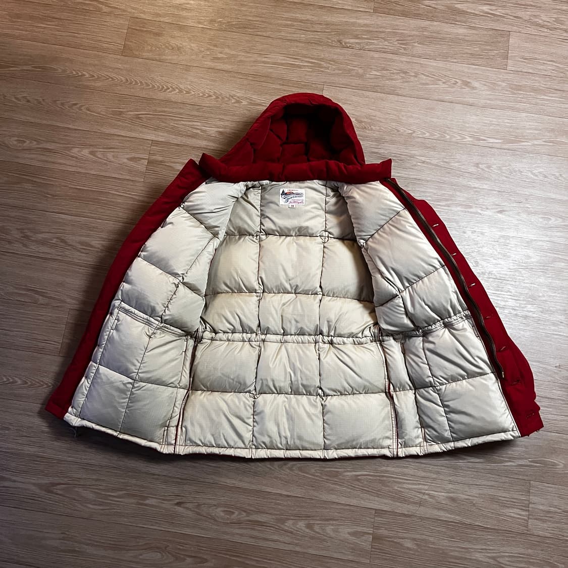 리얼맥코이 후디드 다운 자켓 상품이미지5