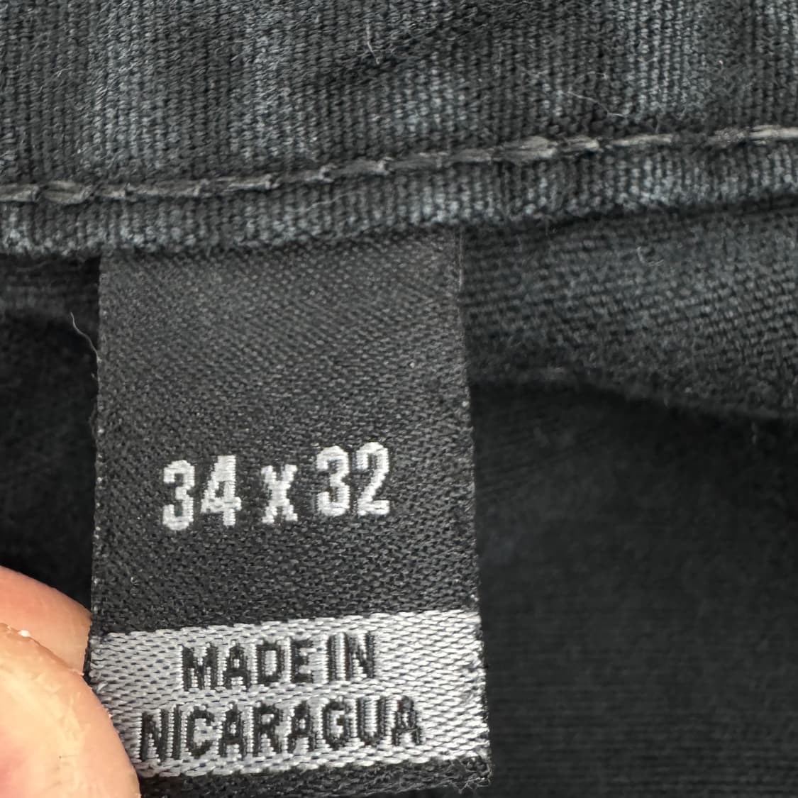 칼하트 OG 가죽패치 카펜터 와이드 워크팬츠 블랙 상품이미지8