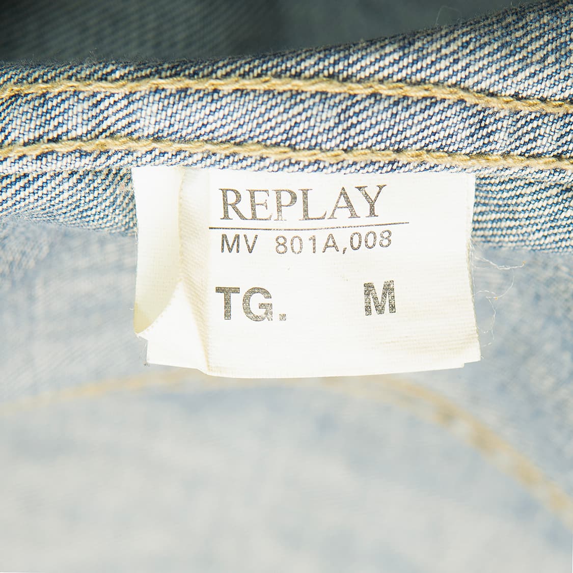 [103] 90s~ 리플레이 REPLAY 드래곤프린팅 데님 트러커 자켓  상품이미지7