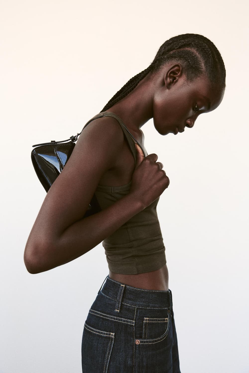 자라 에나멜 플랩 숄더백 미니백 상품이미지2