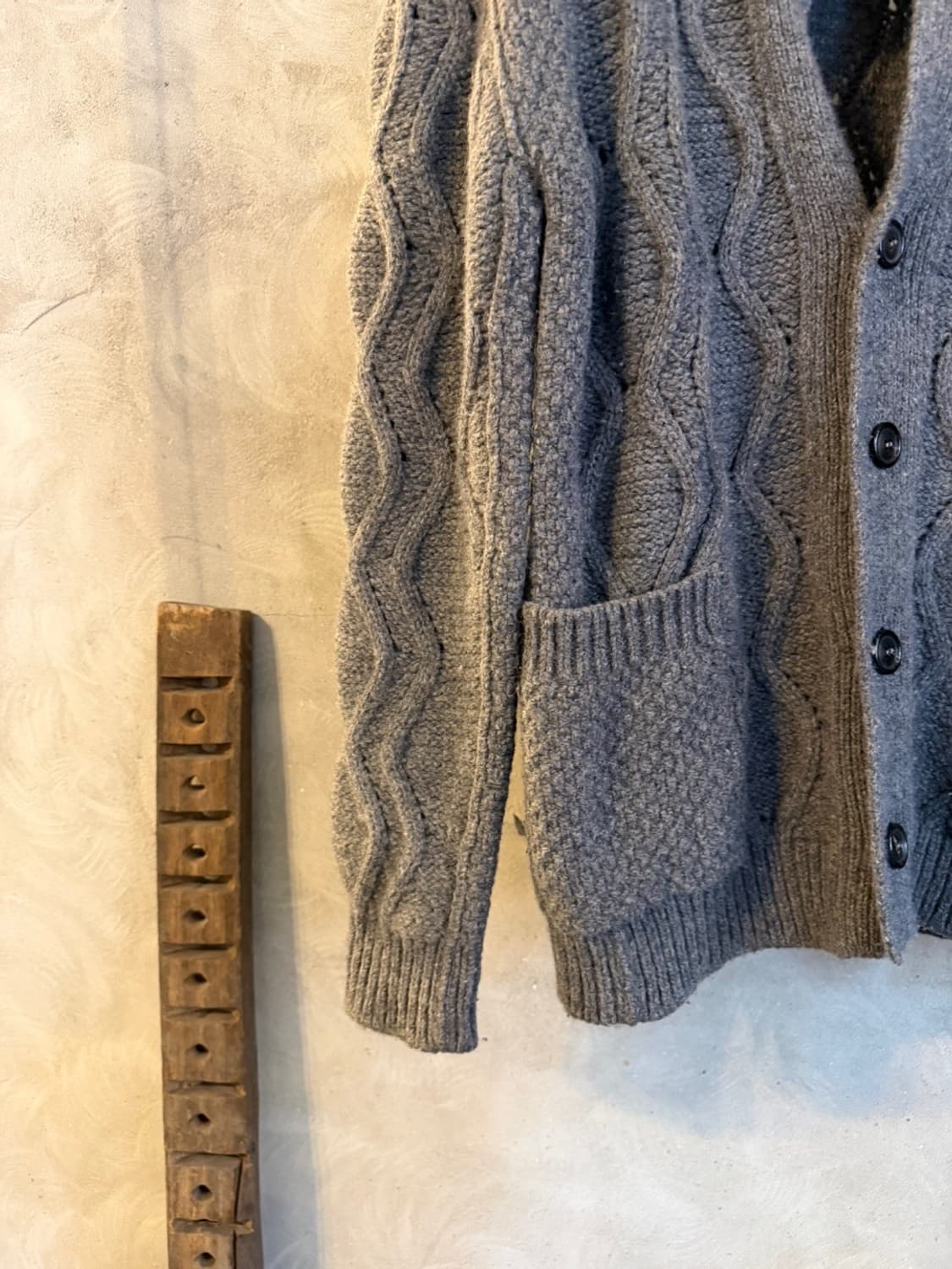 마우로 그리포니 노르딕 케이블 가디건 100 상품이미지9