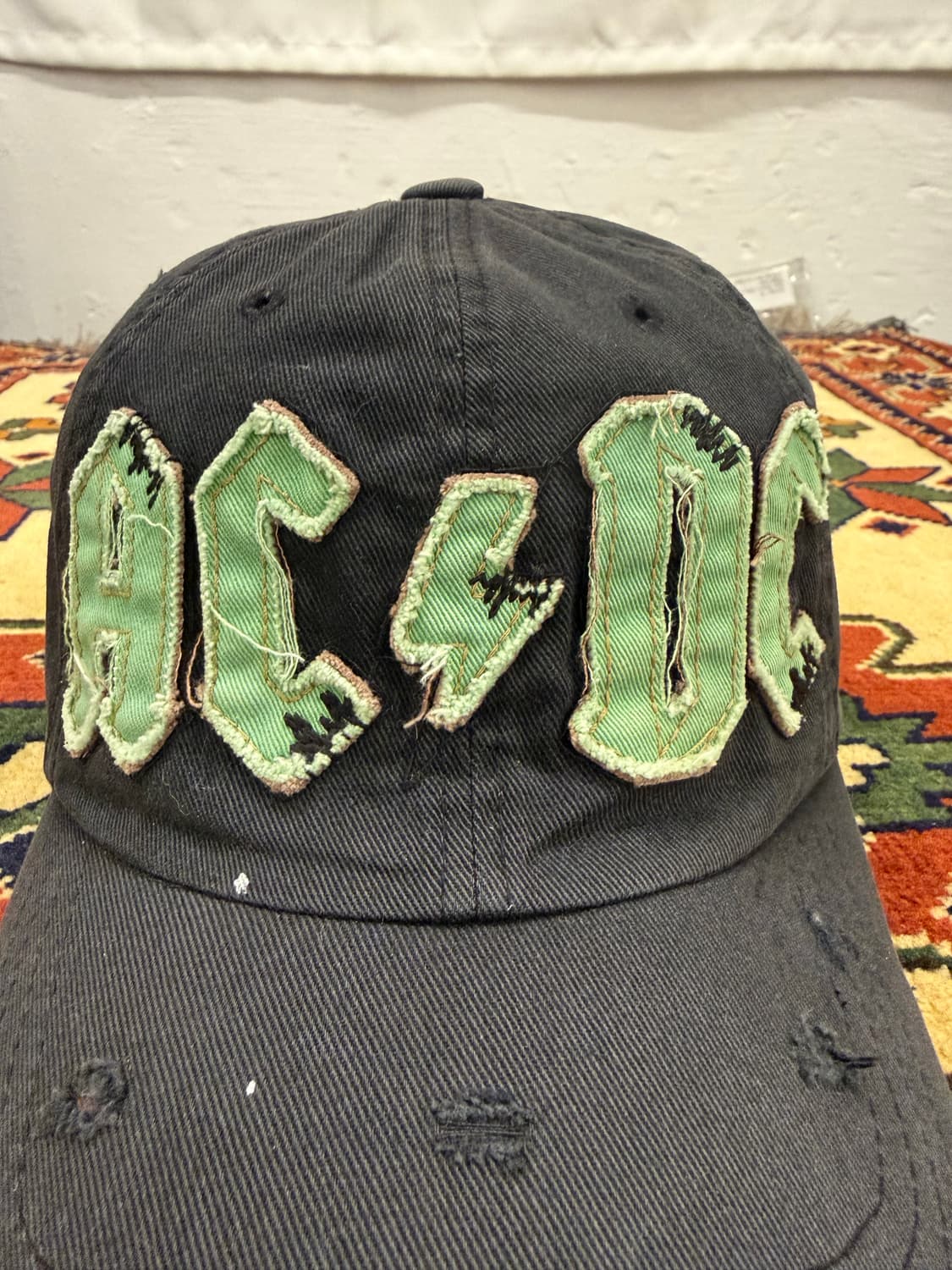 빈티지 acdc 로고 볼캡 상품이미지2