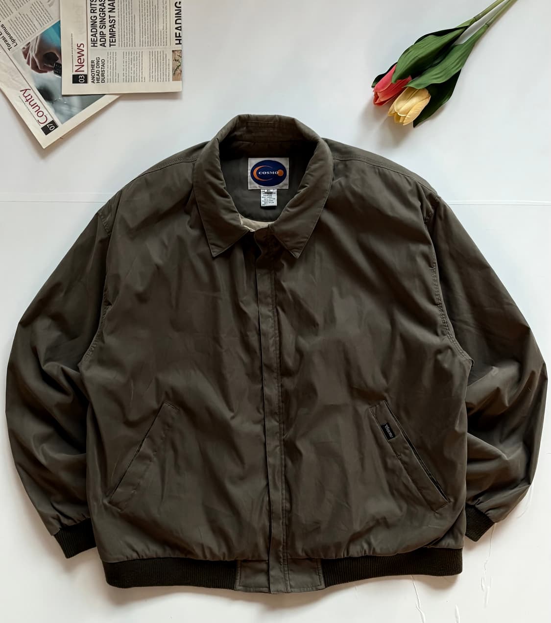 Cosmo 코스모 빈티지 오버핏 점퍼 상품이미지2