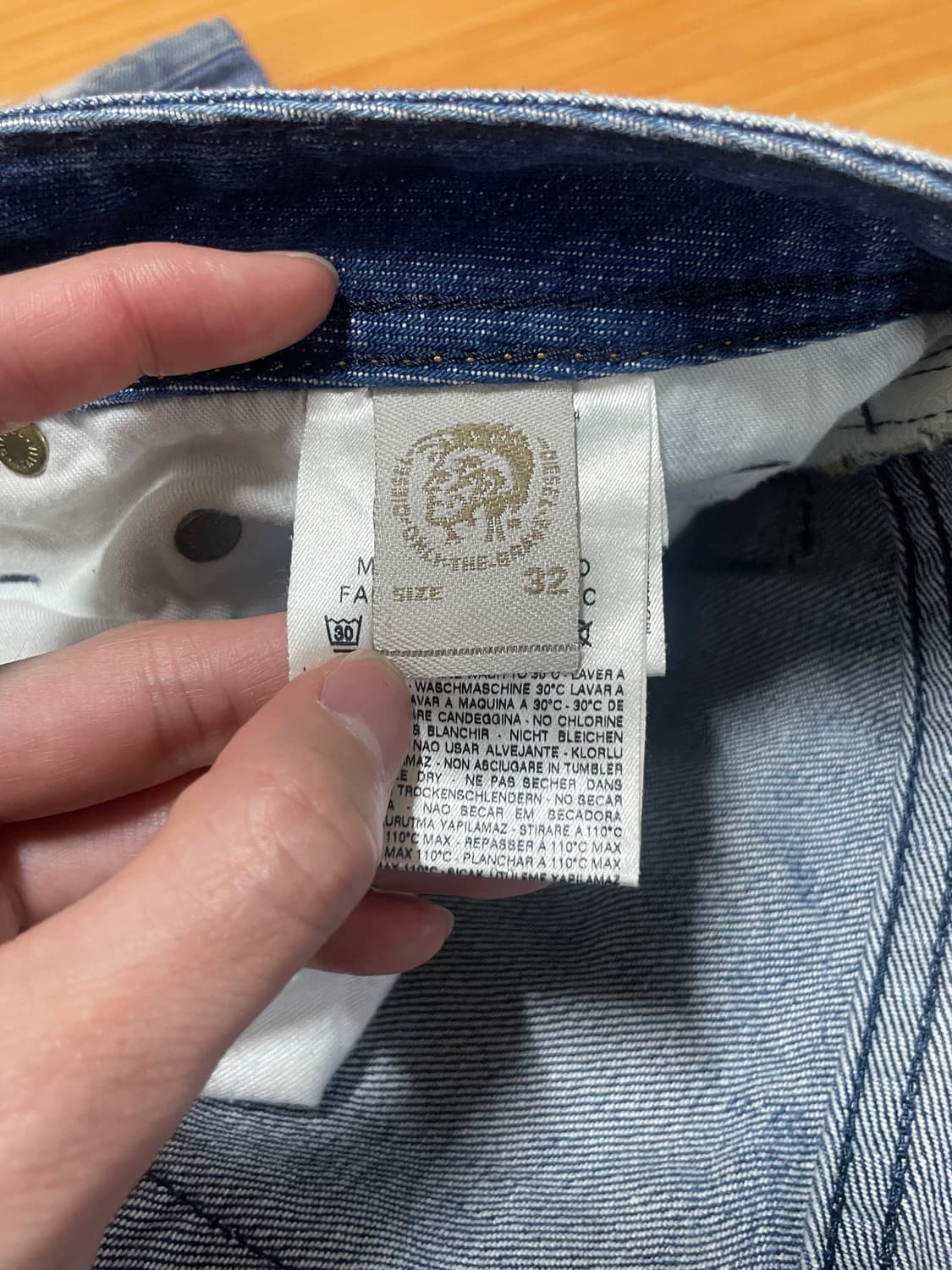 Diesel Industry Zathan Denim Pants 상품이미지9