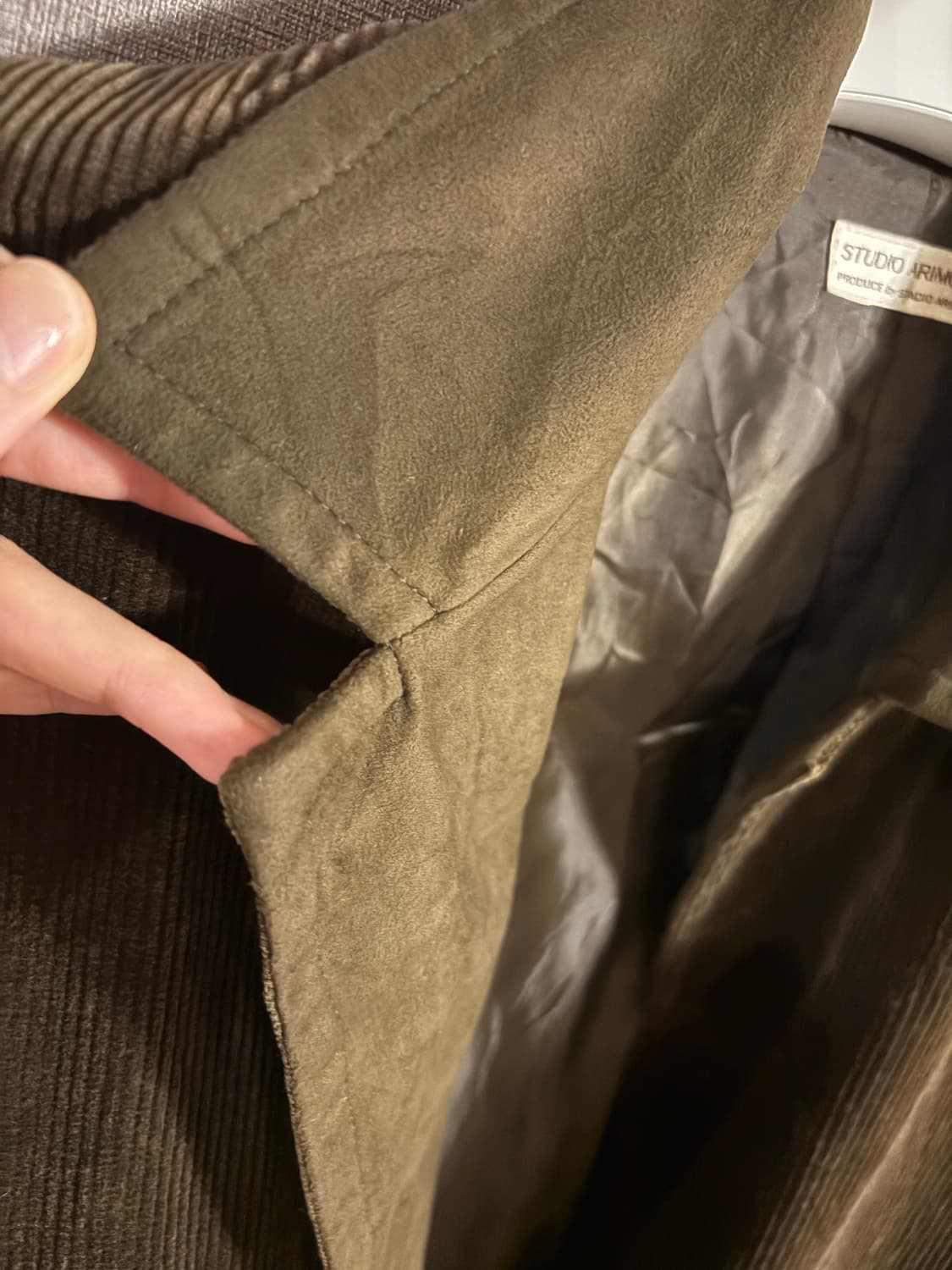 STUDIO ARIMOTO / 코듀로이 자켓 상품이미지4