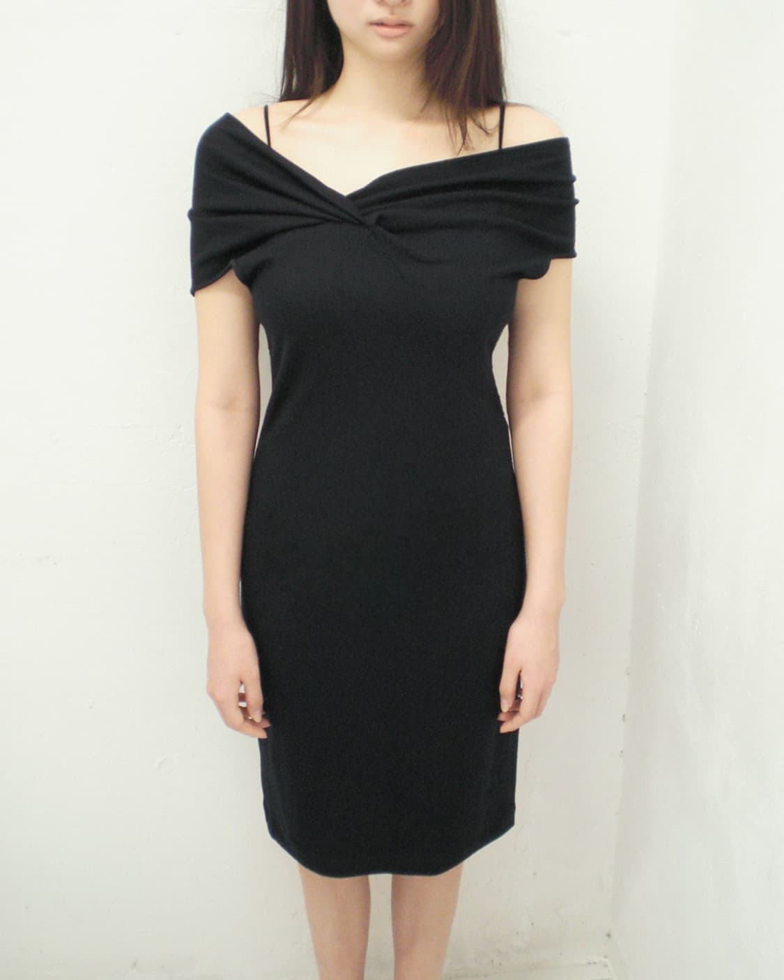 HELMUT LANG draped off-shoulder dress 상품이미지2