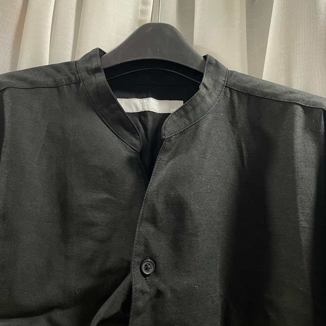에잇세컨즈/ 차이나카라 린넨셔츠/ XXL 상품이미지3