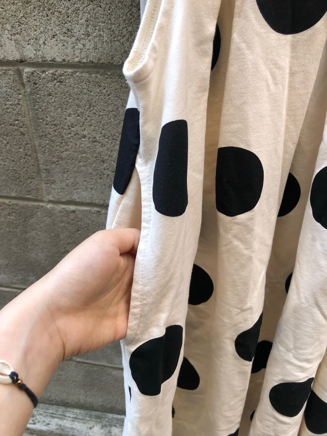 polka dot apron dress 상품이미지9