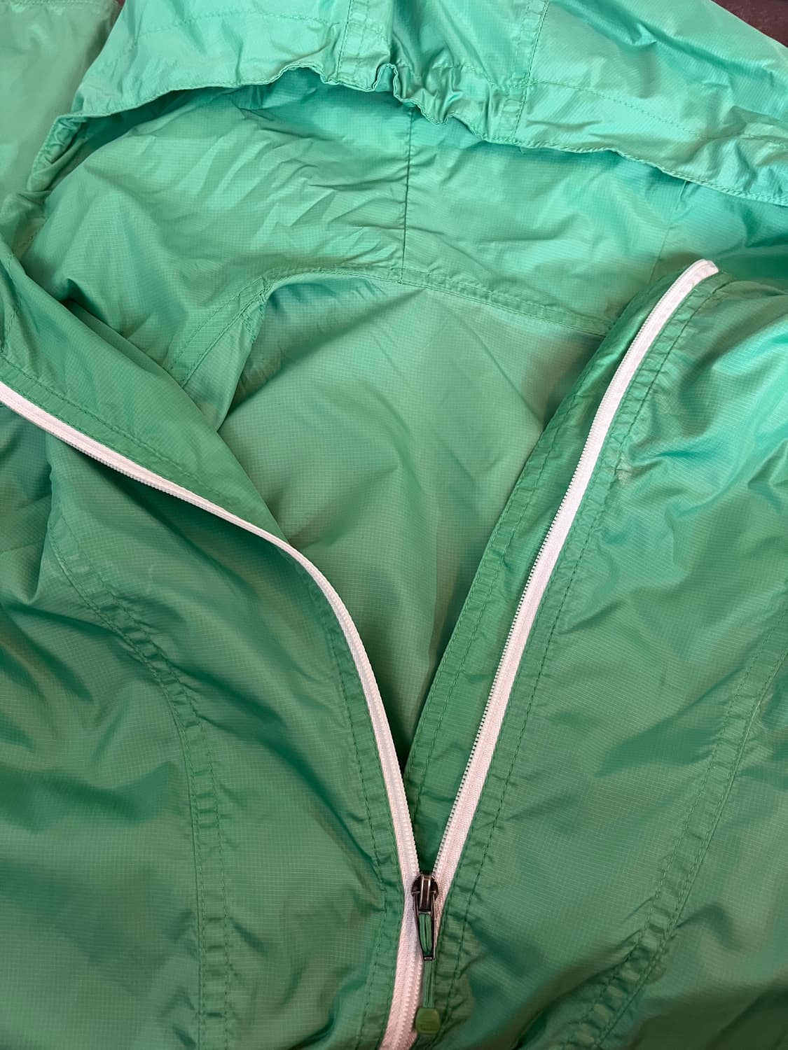 노스페이스 남성 그린블루 윈드브레이커 바람막이후드점퍼 상품이미지5