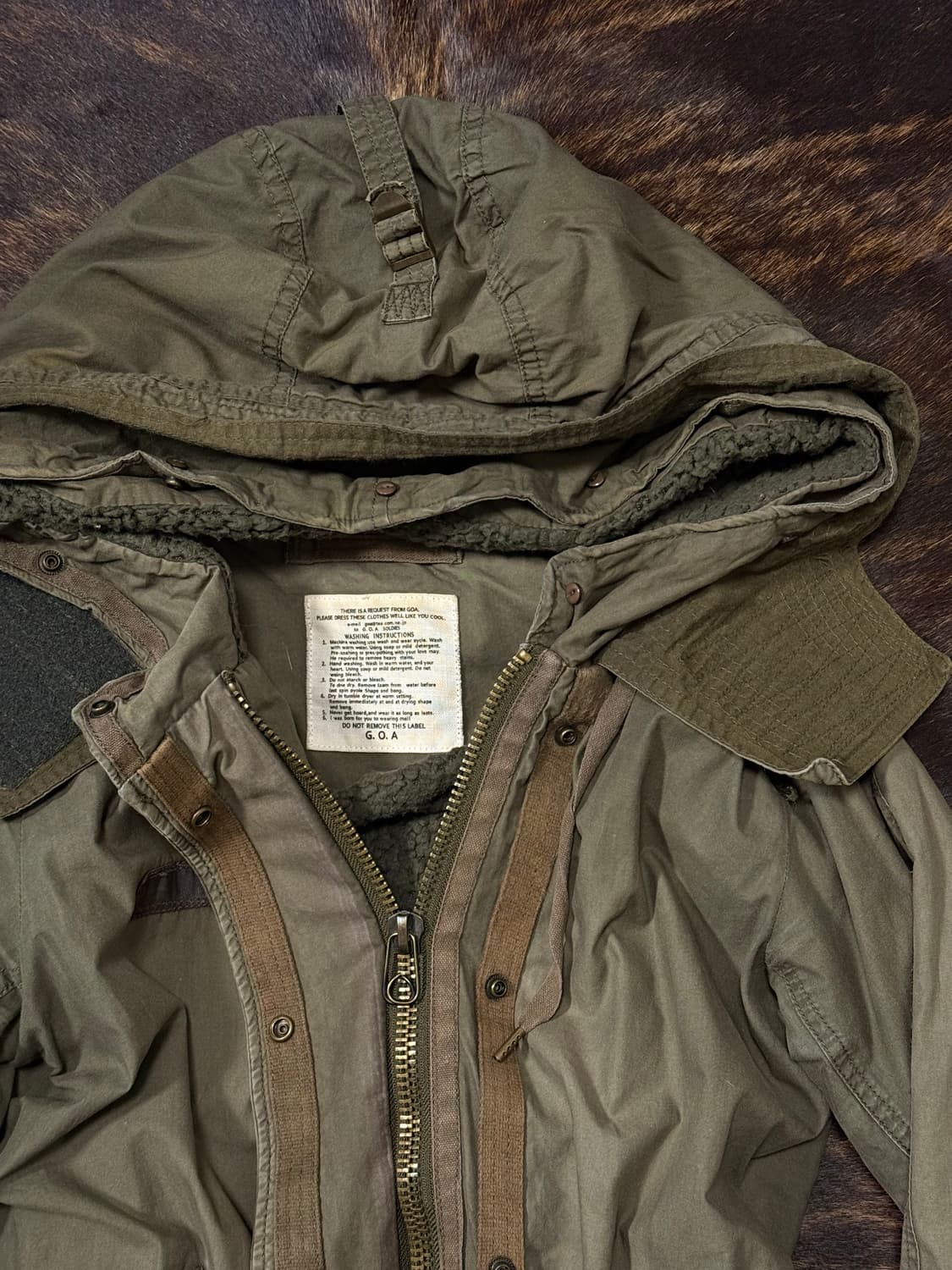 g.o.a  필드 야상자켓 상품이미지3