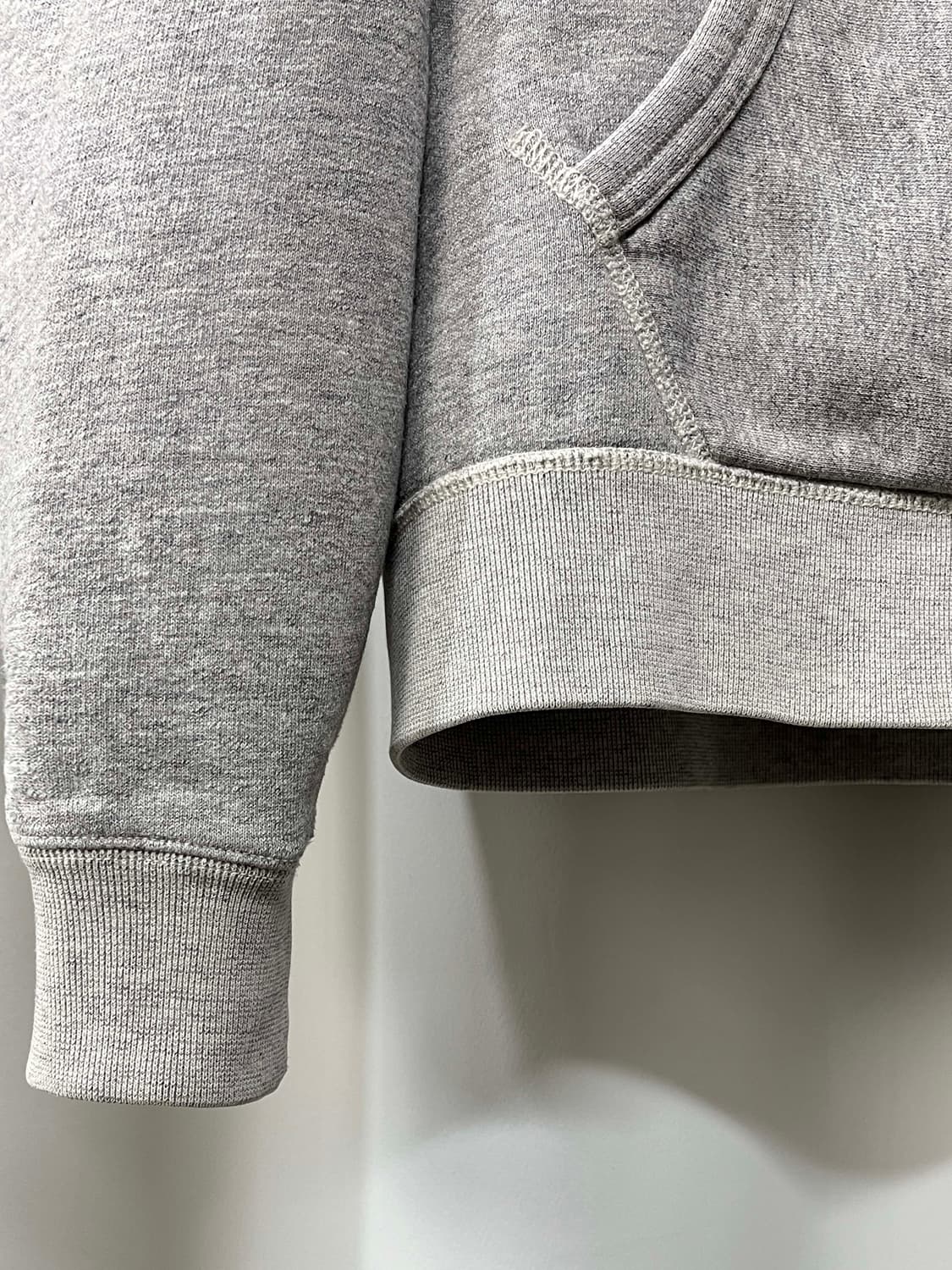 폴로 랄프로렌 멜란지그레이 타이거 패치 스웻 후드티 상품이미지7