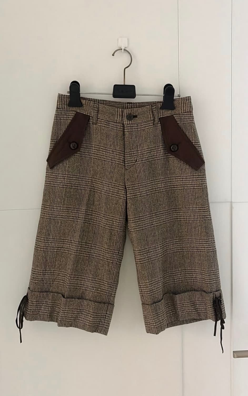 commem ca 해링본 5부 카프리 팬츠 25 상품이미지1