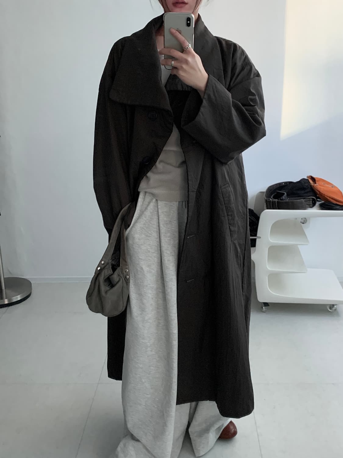 Padded Long Coat 상품이미지5