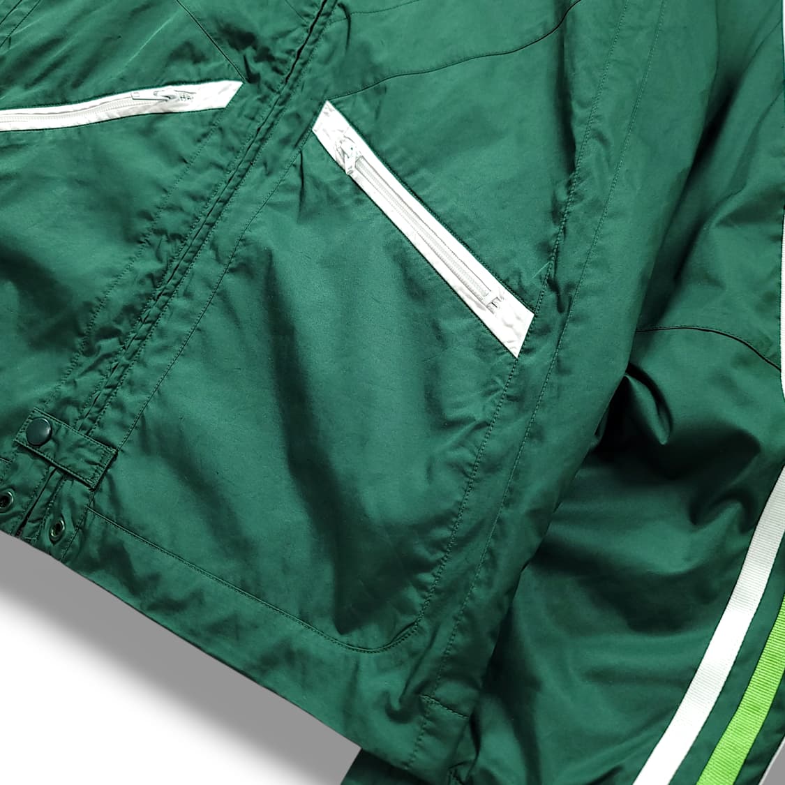 [100] 아디다스 포르쉐 그린 후드 올드스쿨 바람막이 상품이미지6