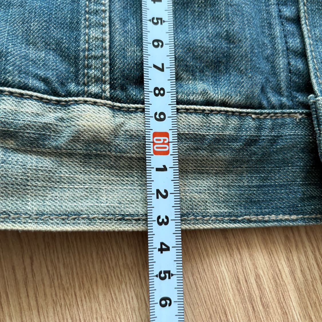 CONYCUNY 빈티지 워싱 데님 자켓 M 상품이미지9