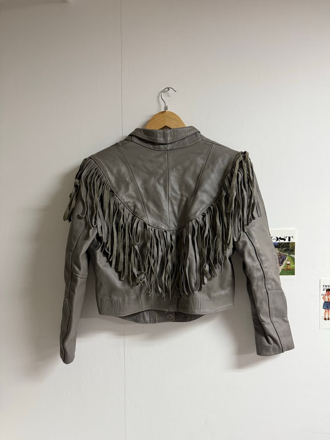 Mexico fringe jacket 프린지 가죽 자켓 상품이미지4