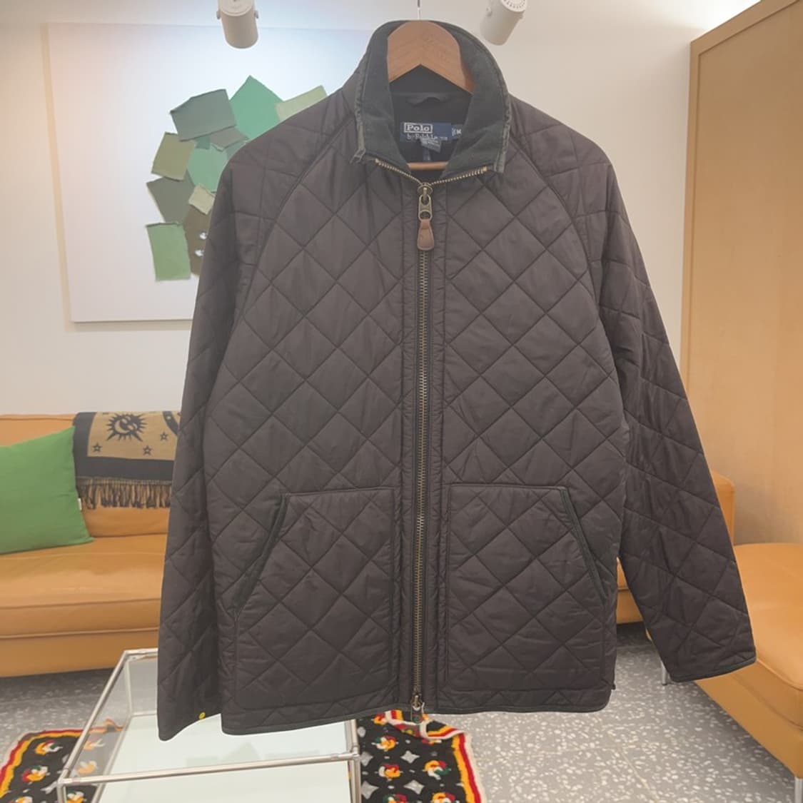 폴로 랄프로렌 워크웨어 퀄팅 경량 패딩 M C06641 상품이미지3