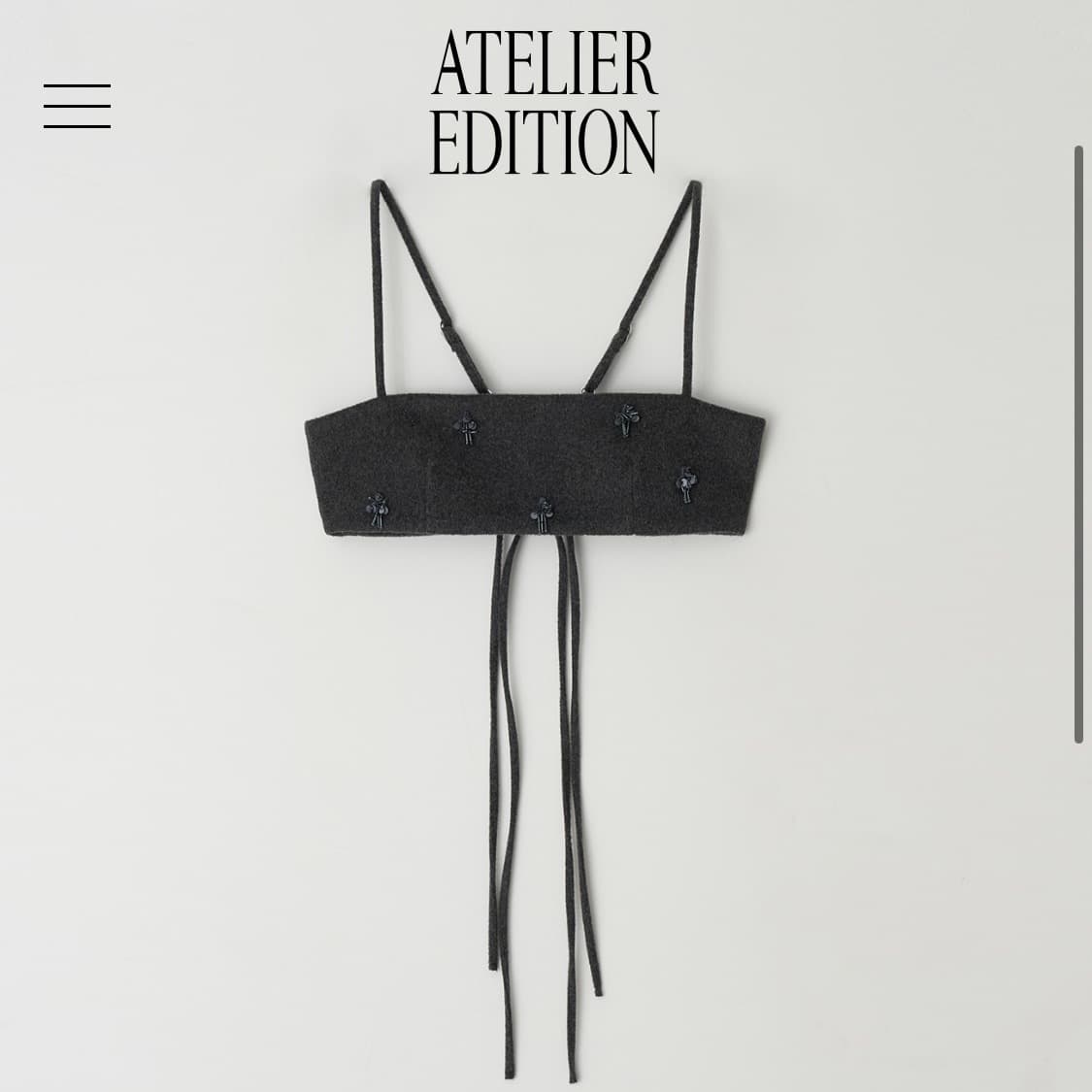 아뜰리에에디션 스커트 s 새상품 상품이미지6