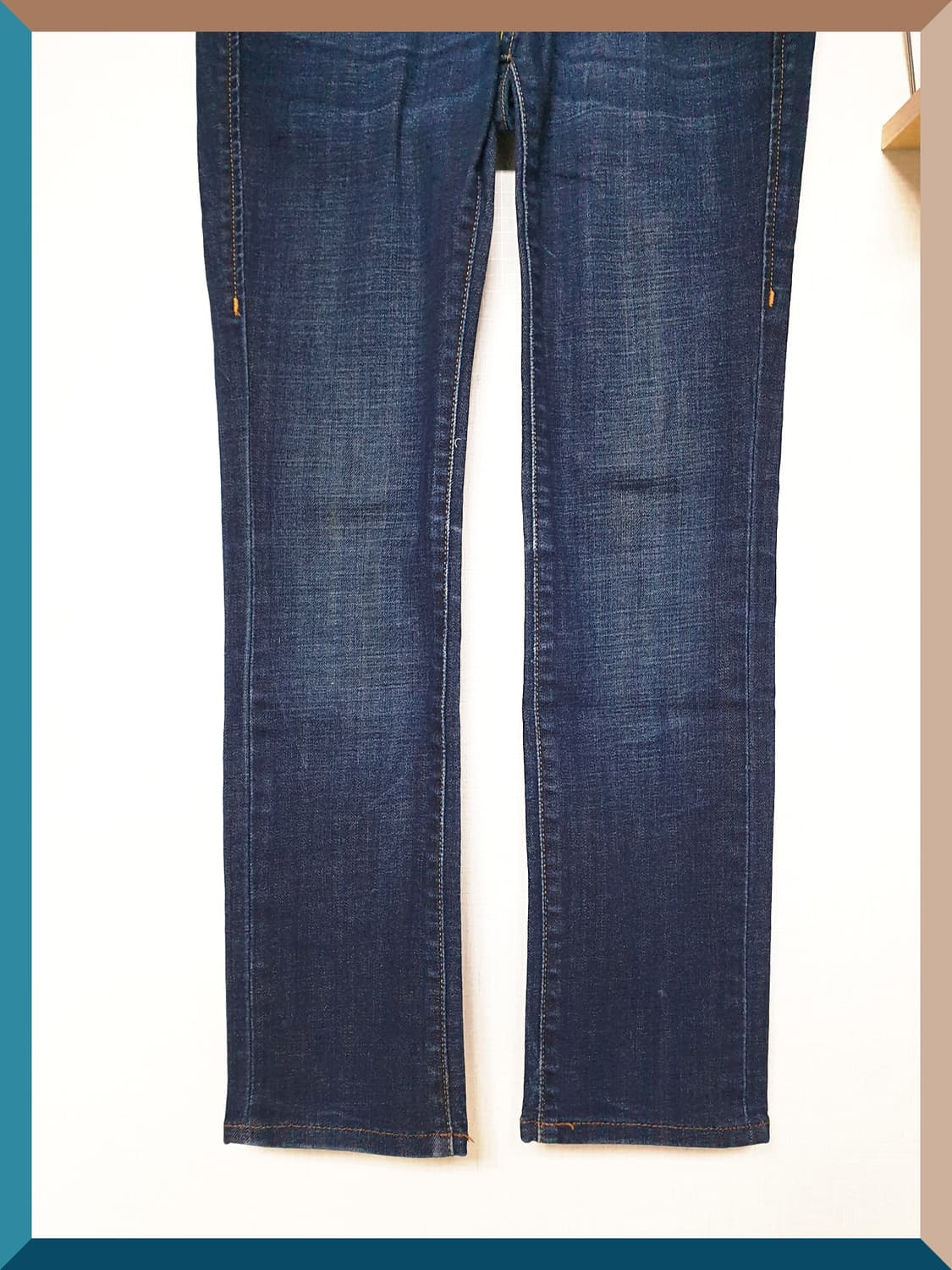 리바이스 타이트스트라이트 데0님팬츠 25인치 55 진청  상품이미지2