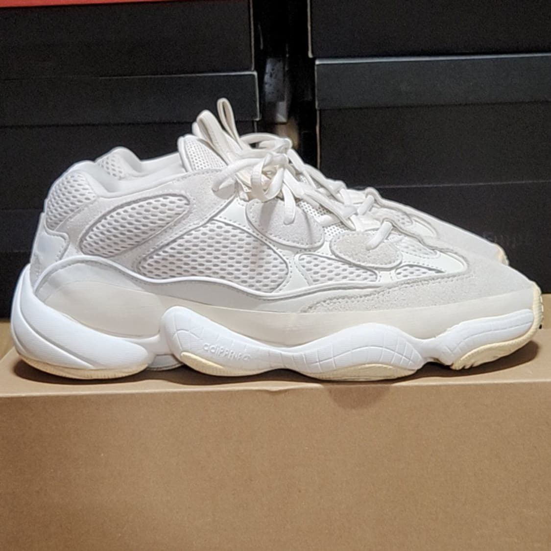 아디다스 285 이지부스트 본화이트 500 상품이미지3