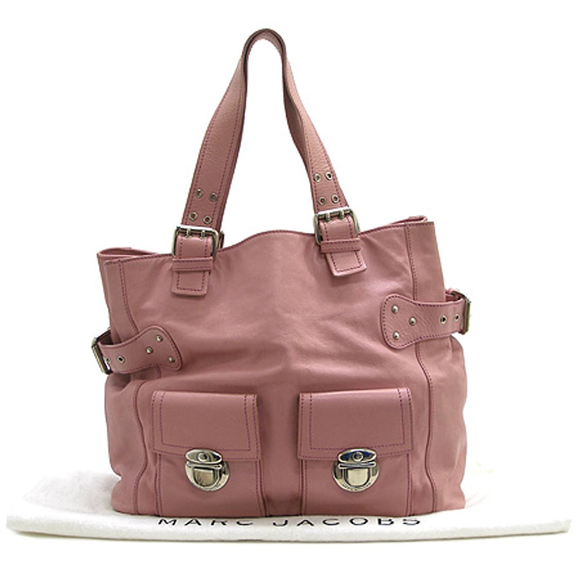 마크제이콥스 투 포켓 베네치아 숄더백 핑크 상품이미지2