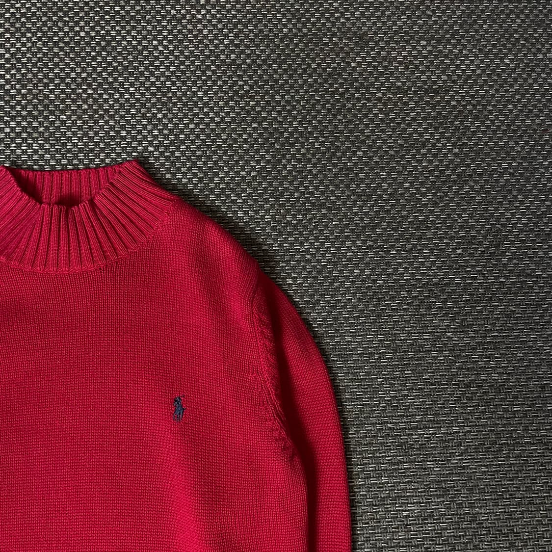 폴로랄프로렌 네이비포니 레드 긴팔 니트 S 상품이미지3