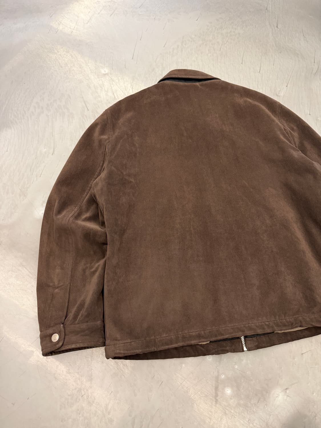 2000s ZEGNA SPORT CORDUROY 제냐스포츠 블루종자켓 상품이미지9